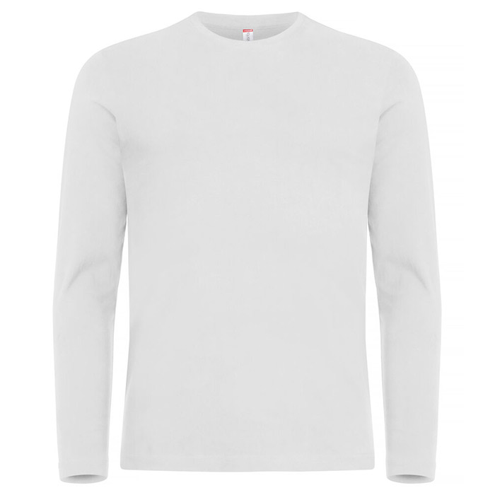 T-Shirt Manches Longues Homme Brandit - Rayé Rouge Et Blanc - 100% Coton - Coupe Regular